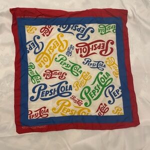 🥤Vintage Pepsi bandanna, scarf, handkerchief